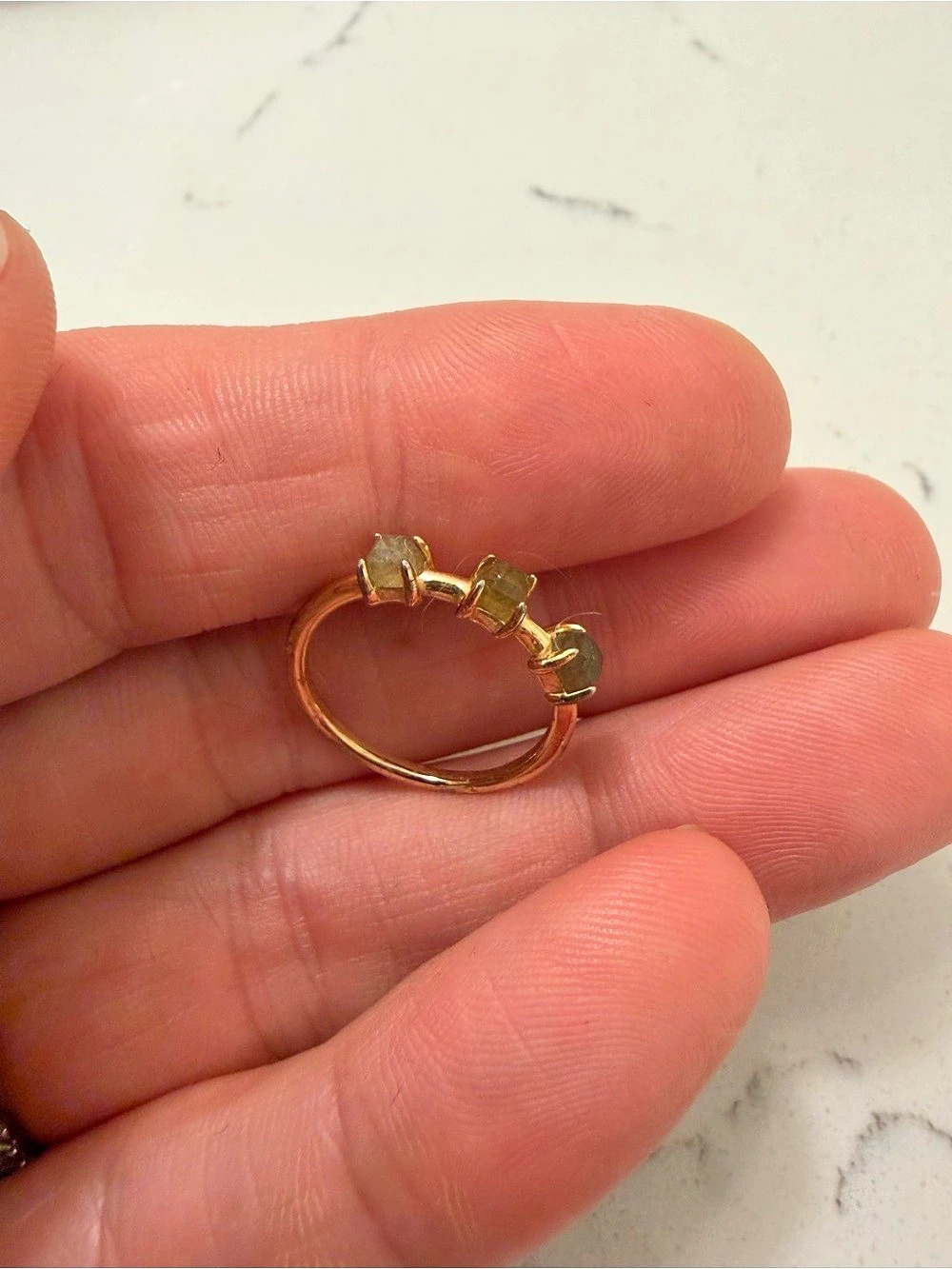 Melanie Auld Stacking Ring SZ 6 - Picture 3 of 9